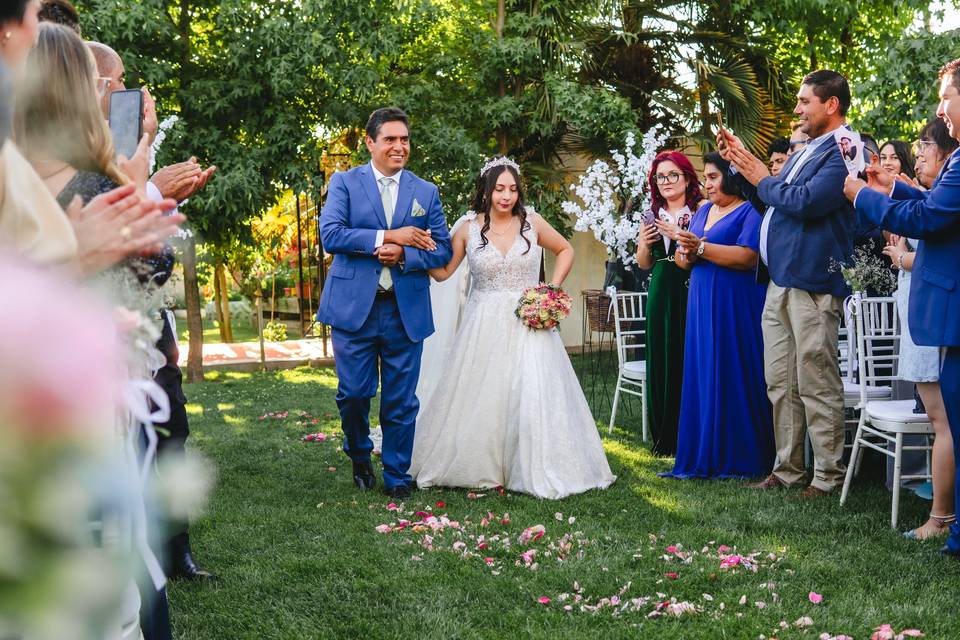 Camino al altar