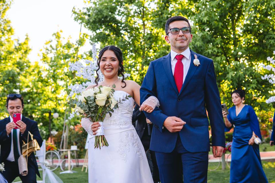 Camino al altar
