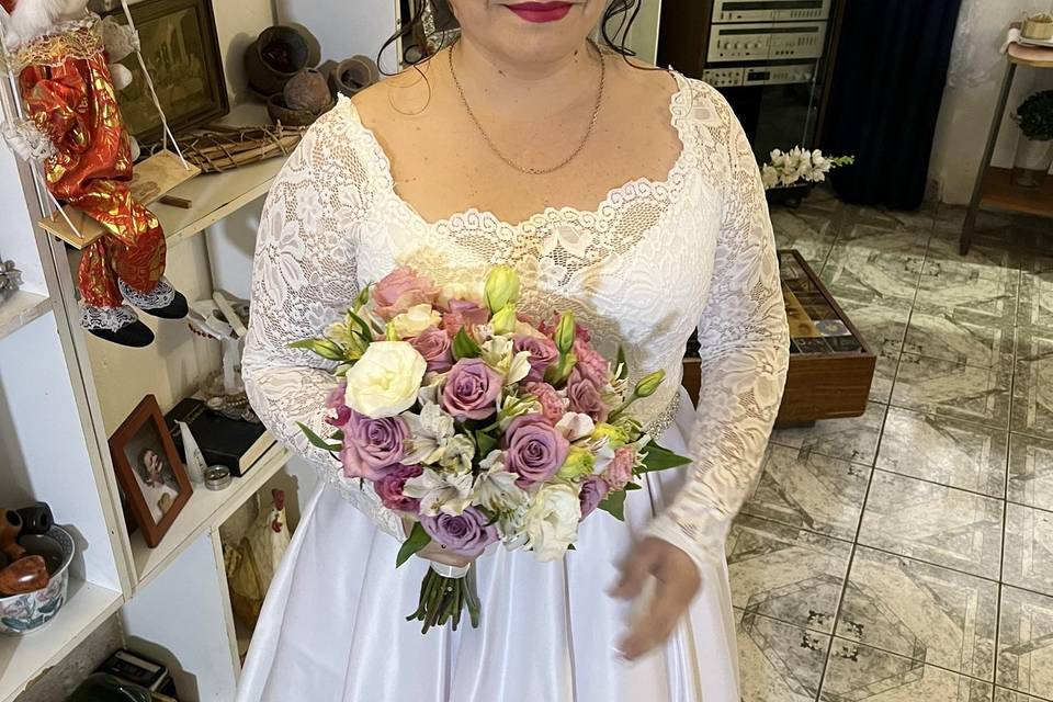 Maquillaje y peinado novia