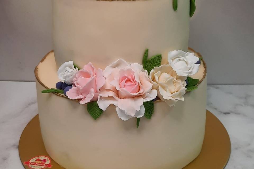 Flores en fondant