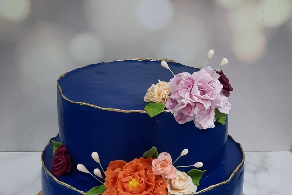 Flores en fondant