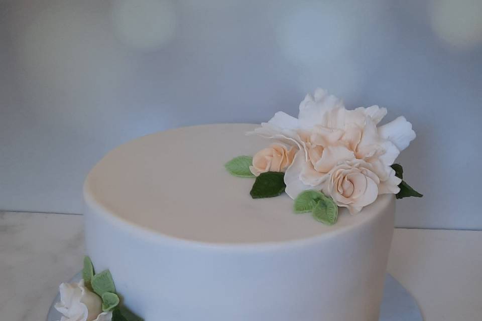 Flores en fondant