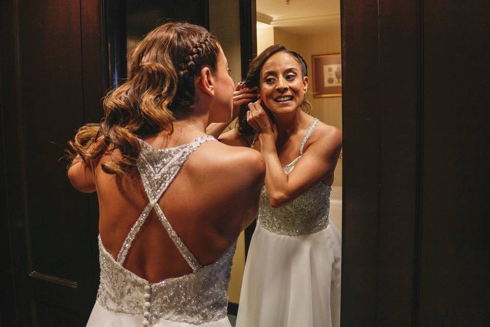 Preparación novia
