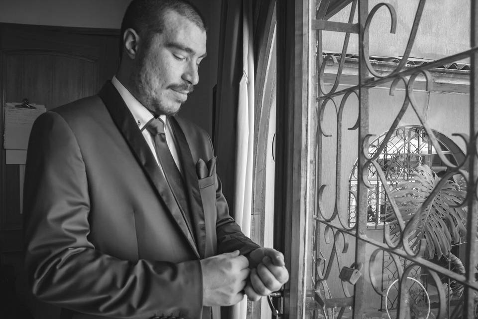 Preparación novio