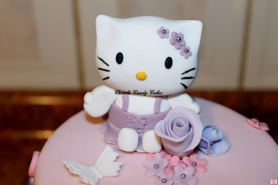 Torta de hello kitty