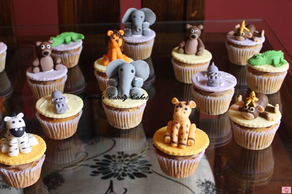 Cupcakes de animales