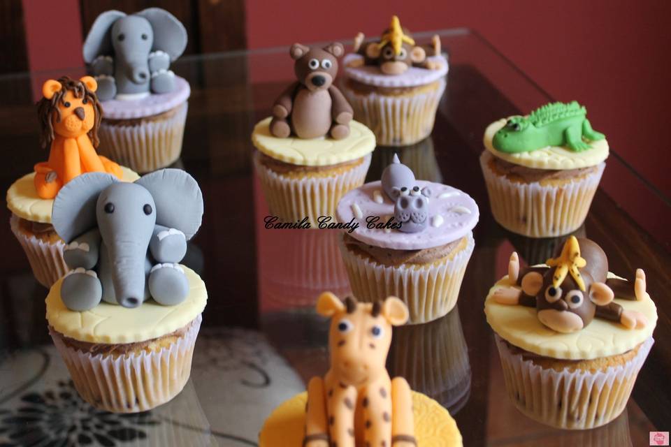 Cupcakes de animales