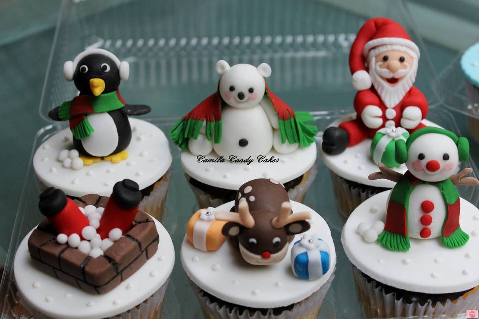 Cupcakes de navidad