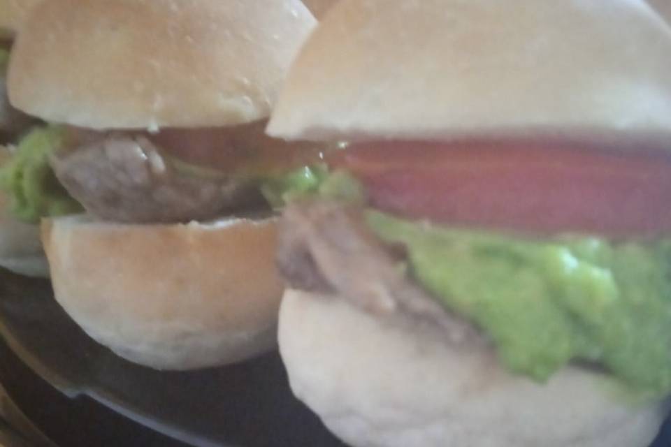 Mini sandwich churrasco