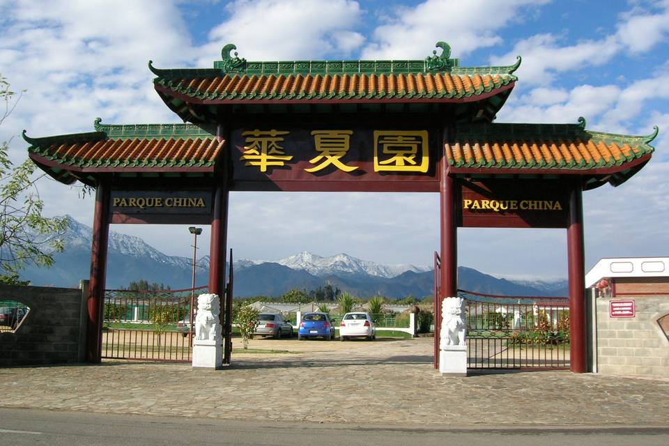 Entrada principal Parque China