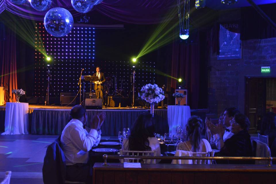 Cena matrimonio Music Palace