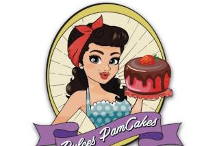 Dulces Pam Cakes Logo