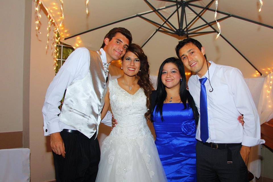 Con los novios