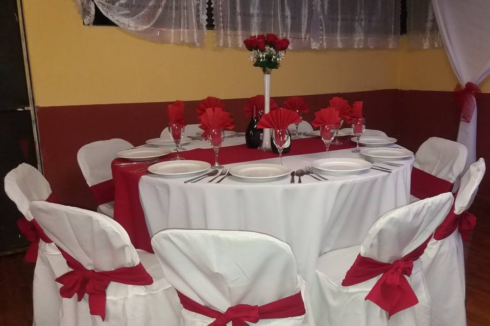 Mesas para evento