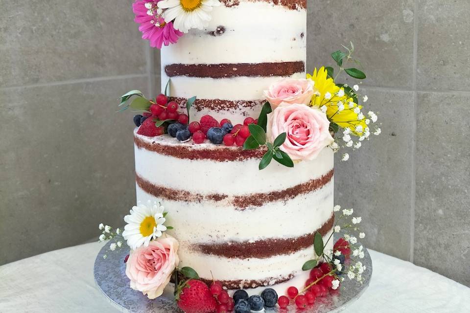 Naked cake