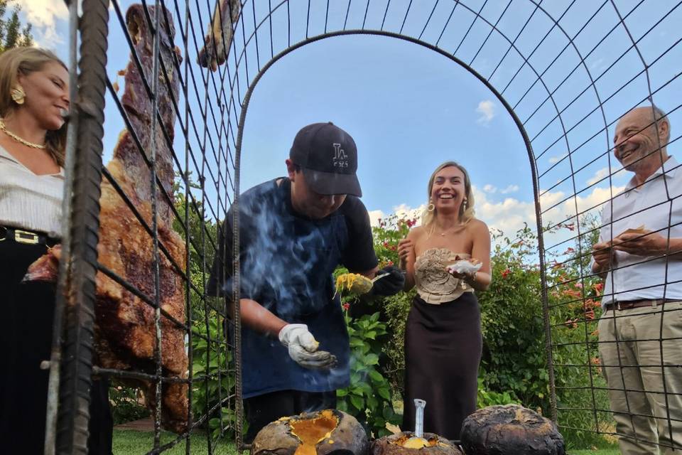 Piqueo parrilla