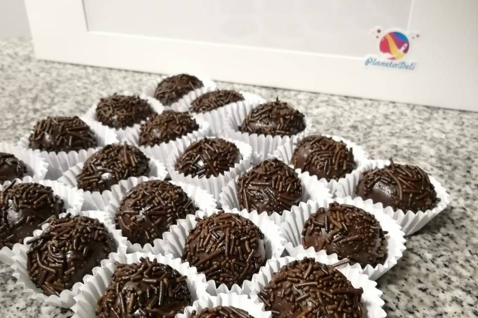 Trufas de chocolate