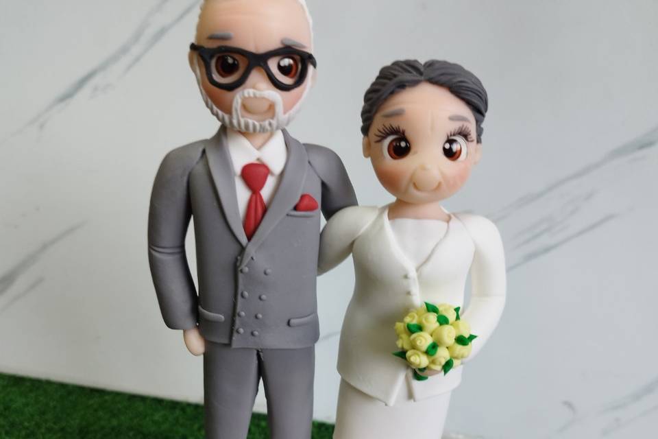 Novios bodas 60 años