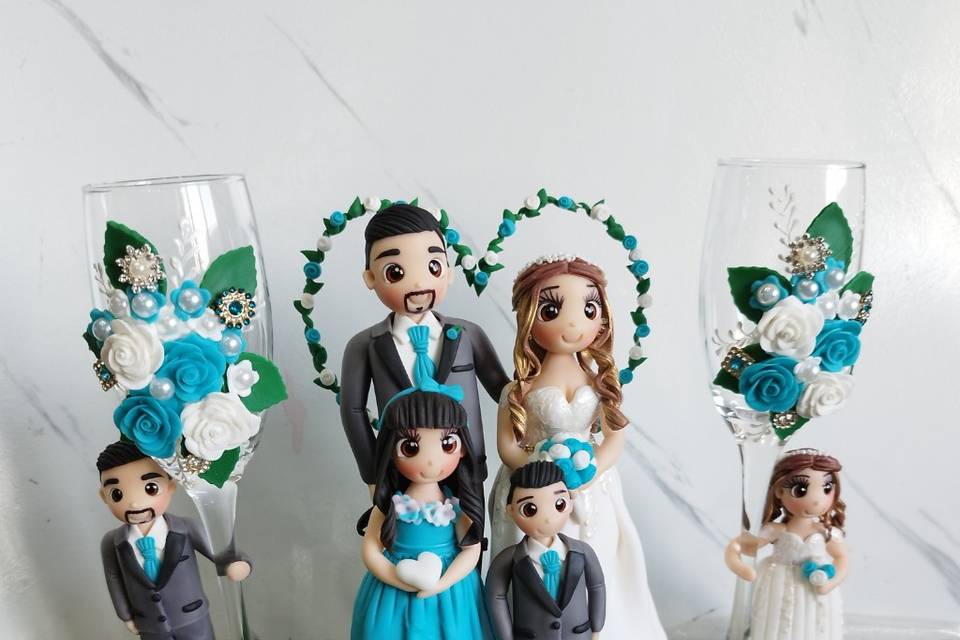 Novios más copas