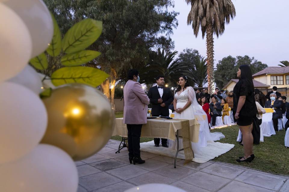 Boda civil