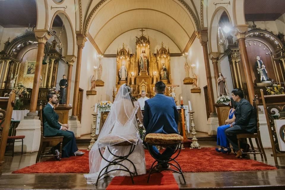 Cobertura boda religiosa