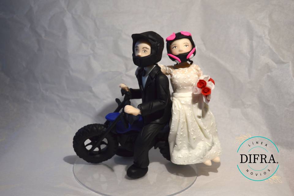 Novios motoqueros