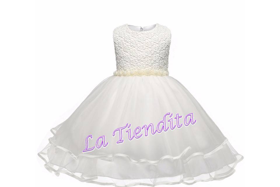 Vestido perlitas