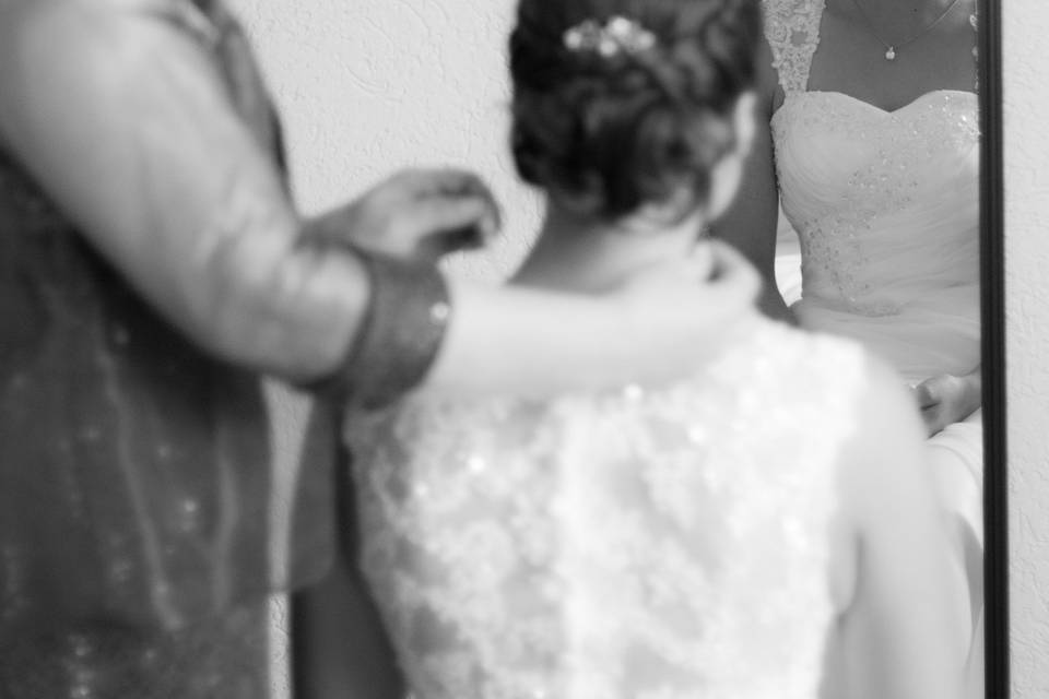 Preparación de la novia