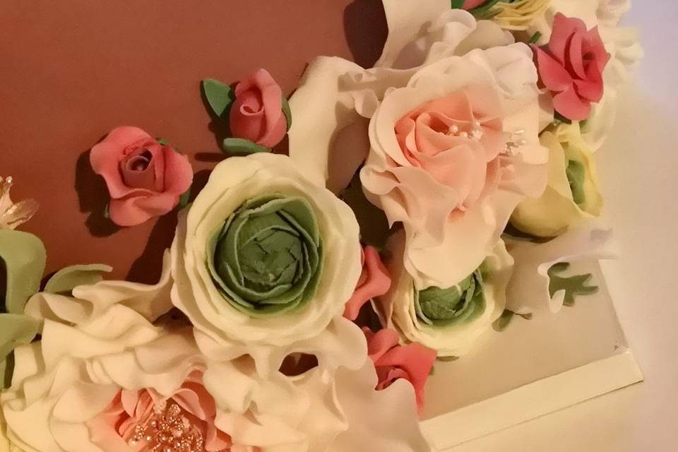 Flores en fondant