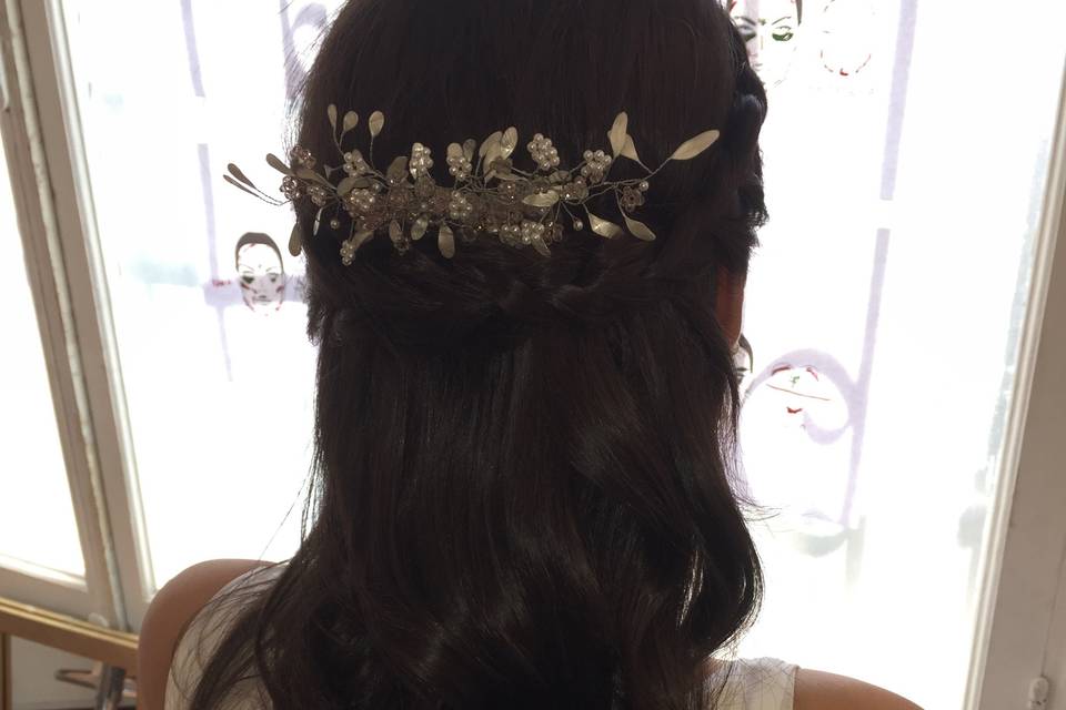 Hair style novias