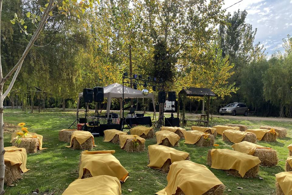 Matrimonio al aire libre