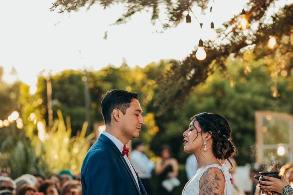 Matrimonio Aymara y Nicolás