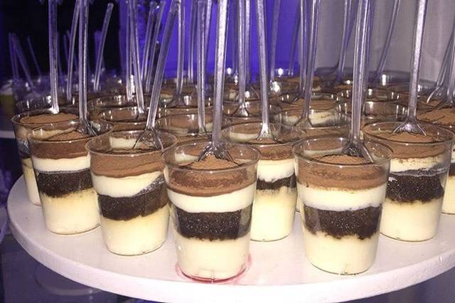 Shots de tiramisú