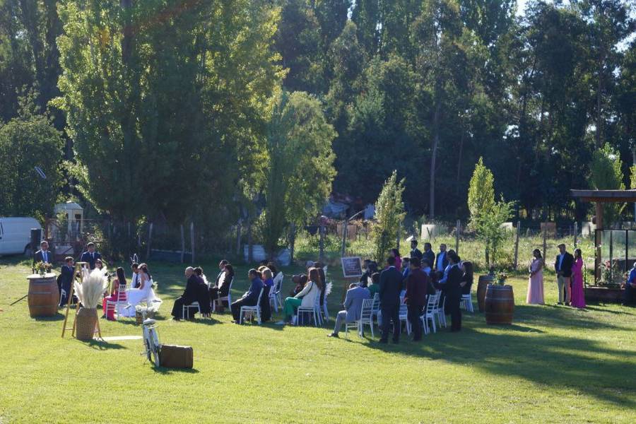 Áreas verdes para ceremonia