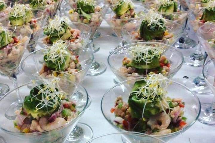 Ceviche estilo peruano