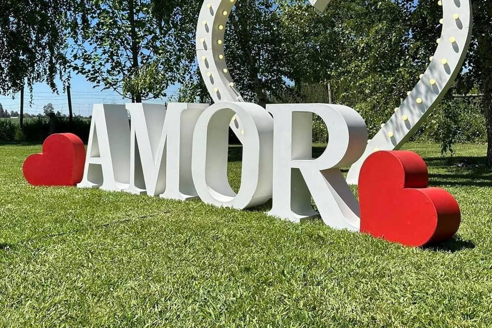 Letras AMOR