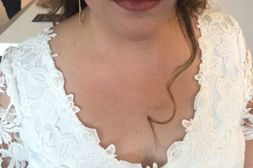 Maquillaje de novia otoñal