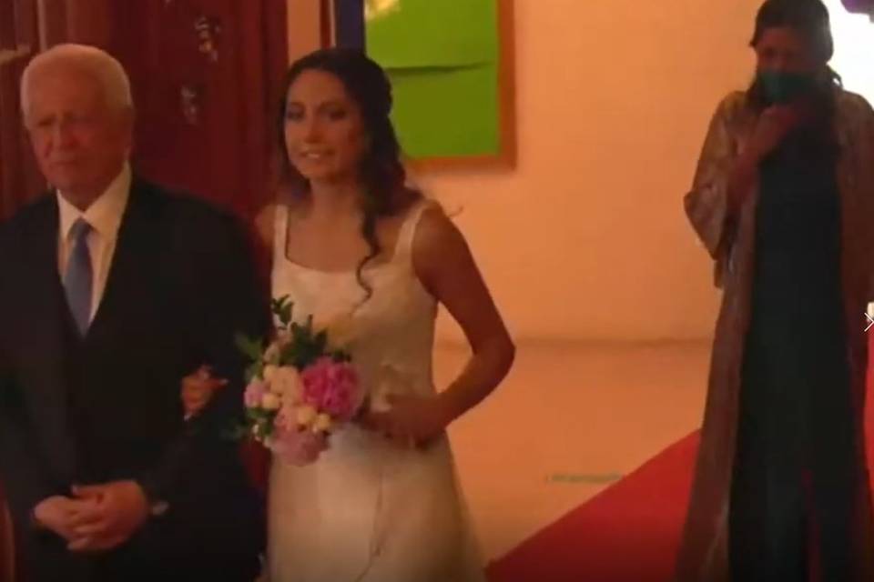 Entrada de la novia