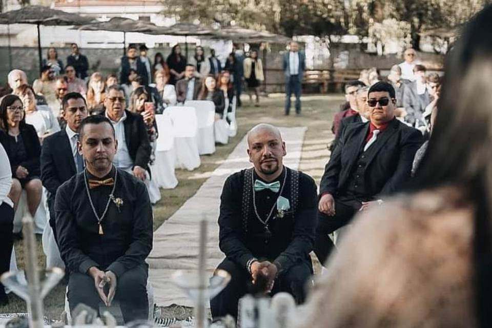 Ceremonia al aire libre
