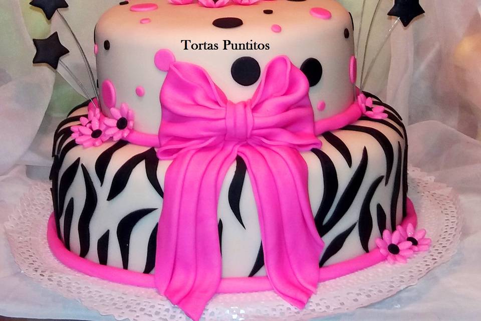 Torta animal print