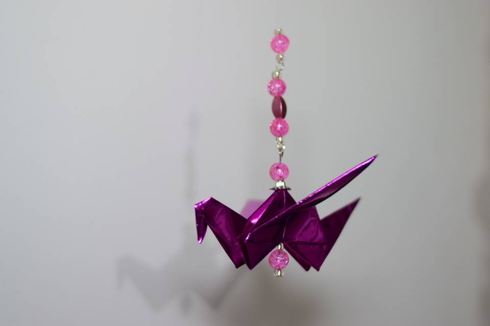 Origami colgante