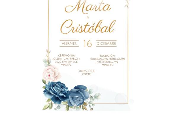 Invitación Lirio