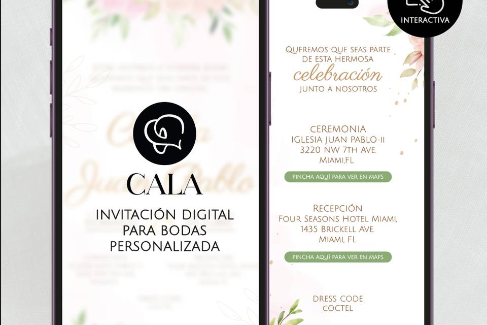 Cala personalizada