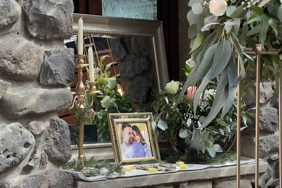 Cada rincón para los novios