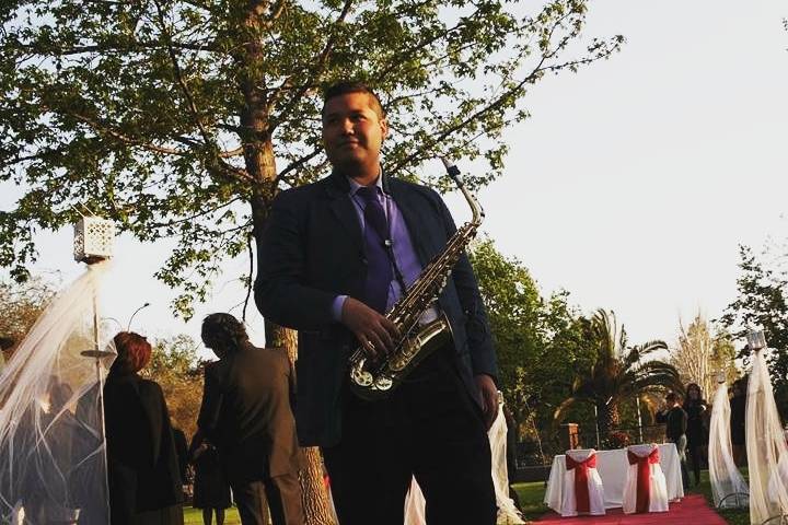 Saxofonista moises