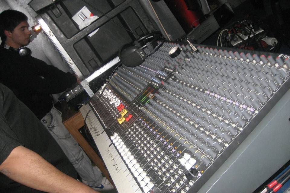 Consola de sonido