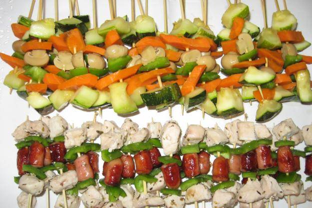 Brochetas mixtas