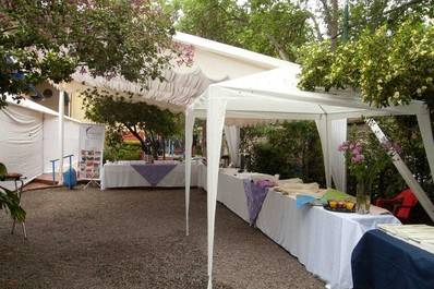 Decoración del buffet