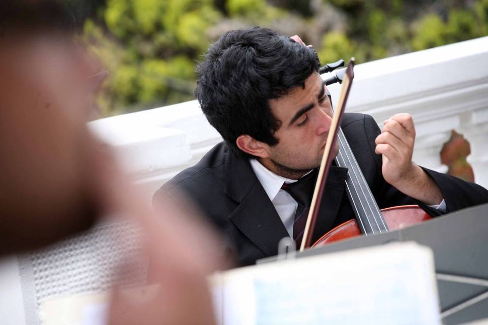 Felipe Piñones, cello