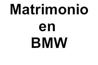 Matrimonio en BMW
